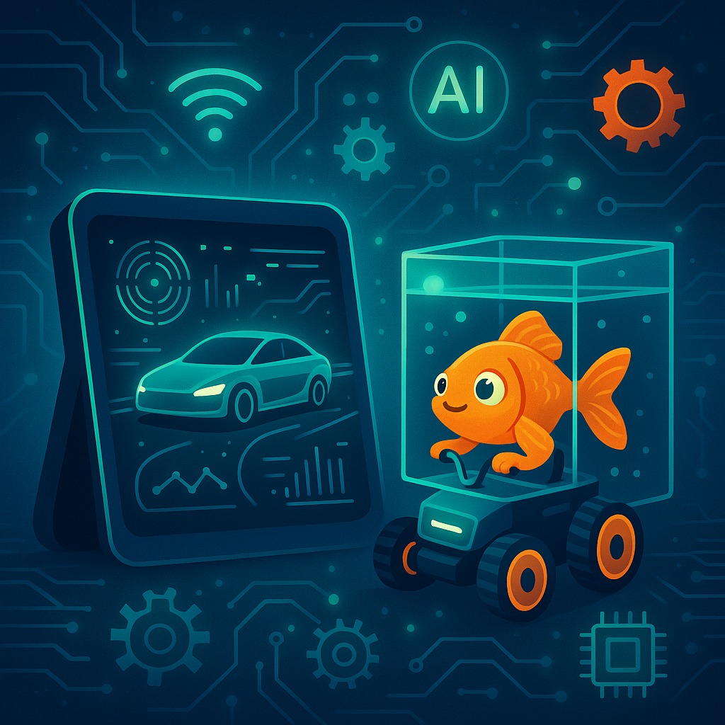 Driver Assist, Fishbots & AI for Tiny Chips